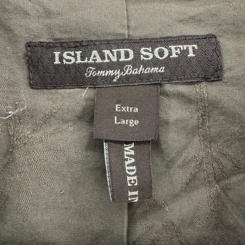 Tommy Bahama Blazer Mens XL Tan Island Soft Linen‎ Cotton 3-Button Sport Coat